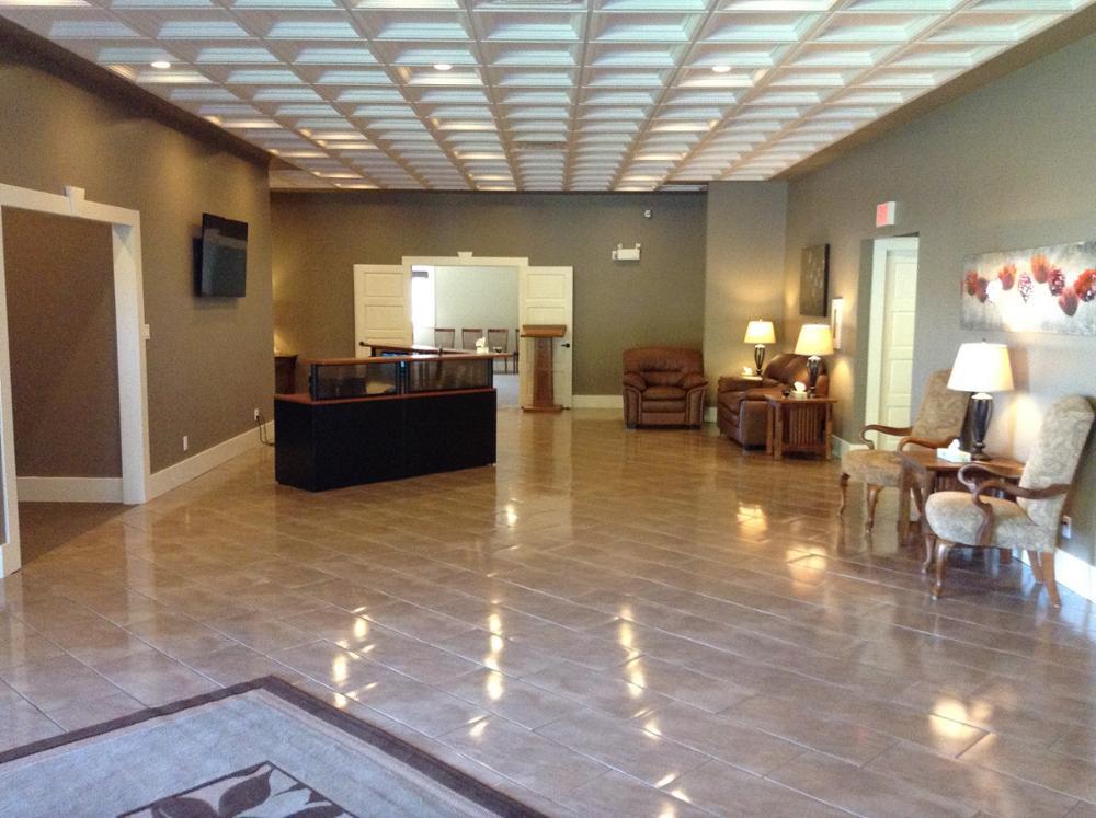 Glengarry Funeral Home, Main Entrance / Lobby